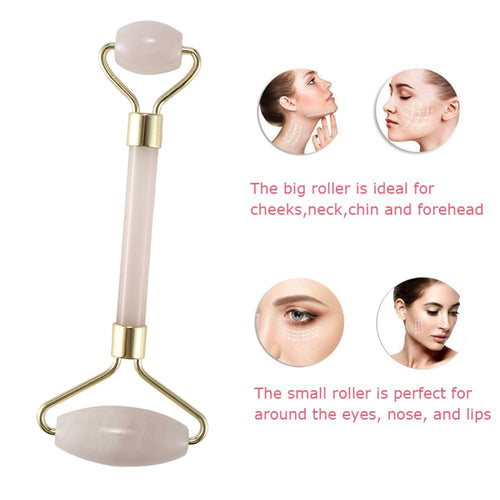 MyMassage Portable Crystal Double Head Roller Massager
